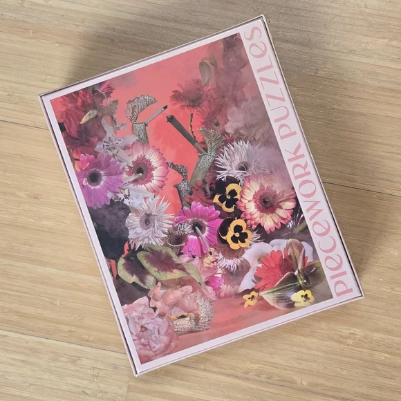 Piecework Smoke & Petals Puzzle - Picture 3 of 5